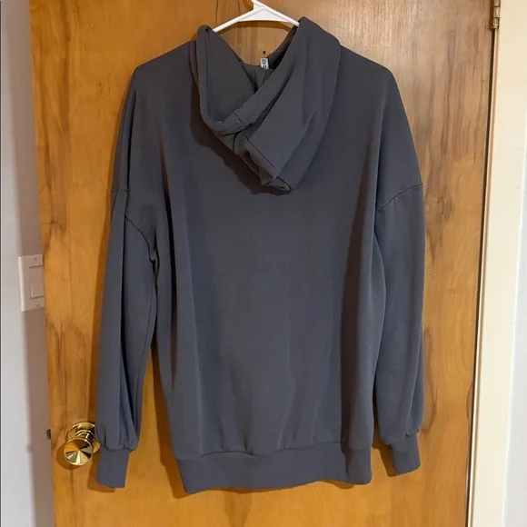 H&M Charcoal Gray Pullover Hoodie - Picture 3 of 3